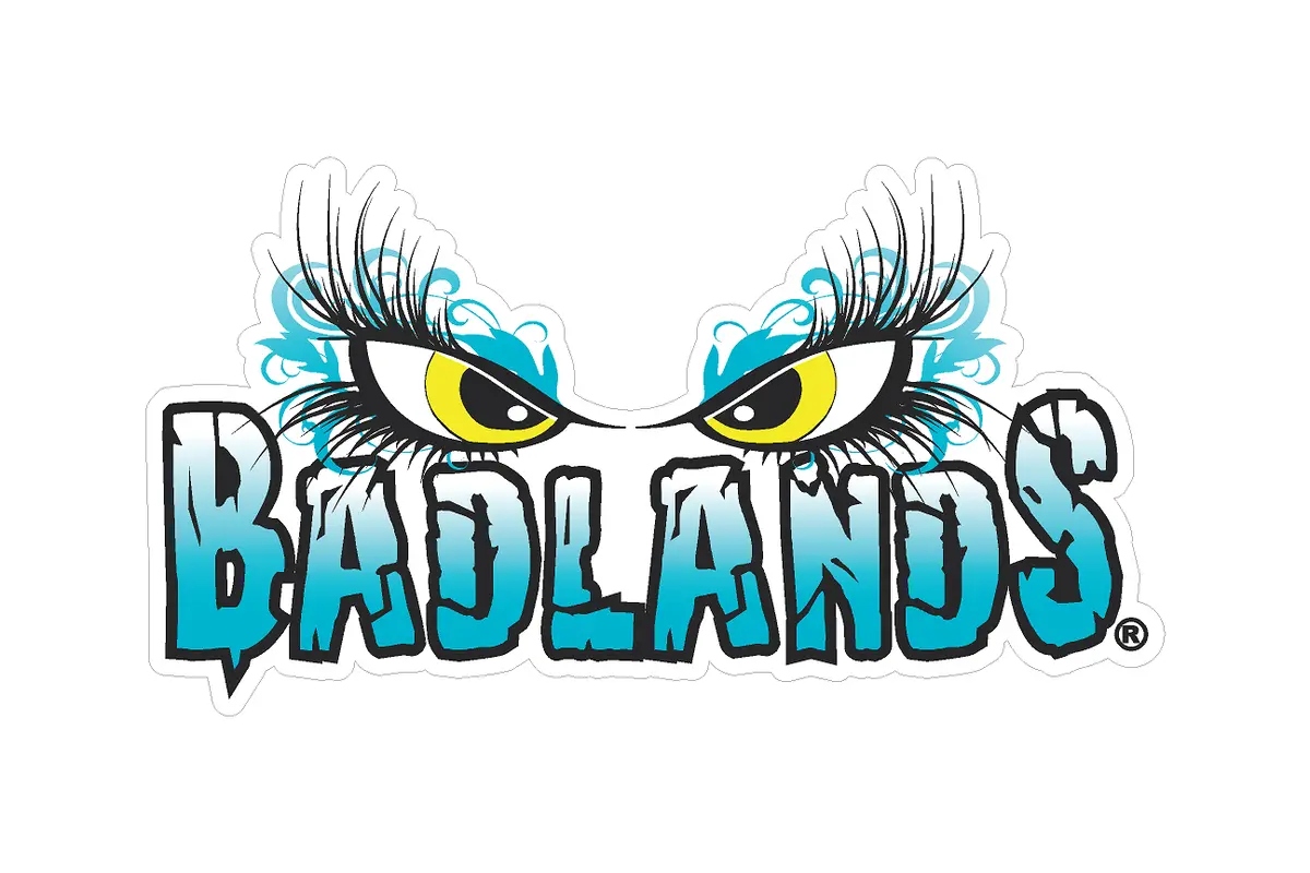 Badlands Eyelashes Sticker 1