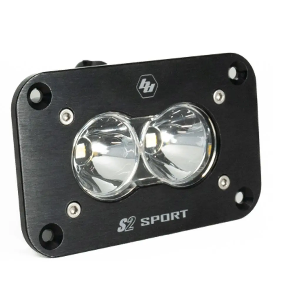 Baja Designs S2 Sport Black Flush Mount Led Auxiliary Light Pod - Universal 1