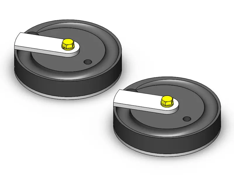 Jeep Lower Poly Coil Bucket Kit 1984-2006 Tj/Lj/Xj/Zj Clayton Off Road 1