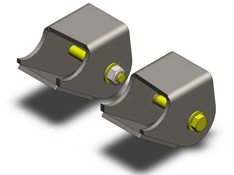 Jeep Heavy Duty Front Lower Control Arm Brackets 1984-2006 Tj/Lj/Xj/Zj Clayton Off Road 1