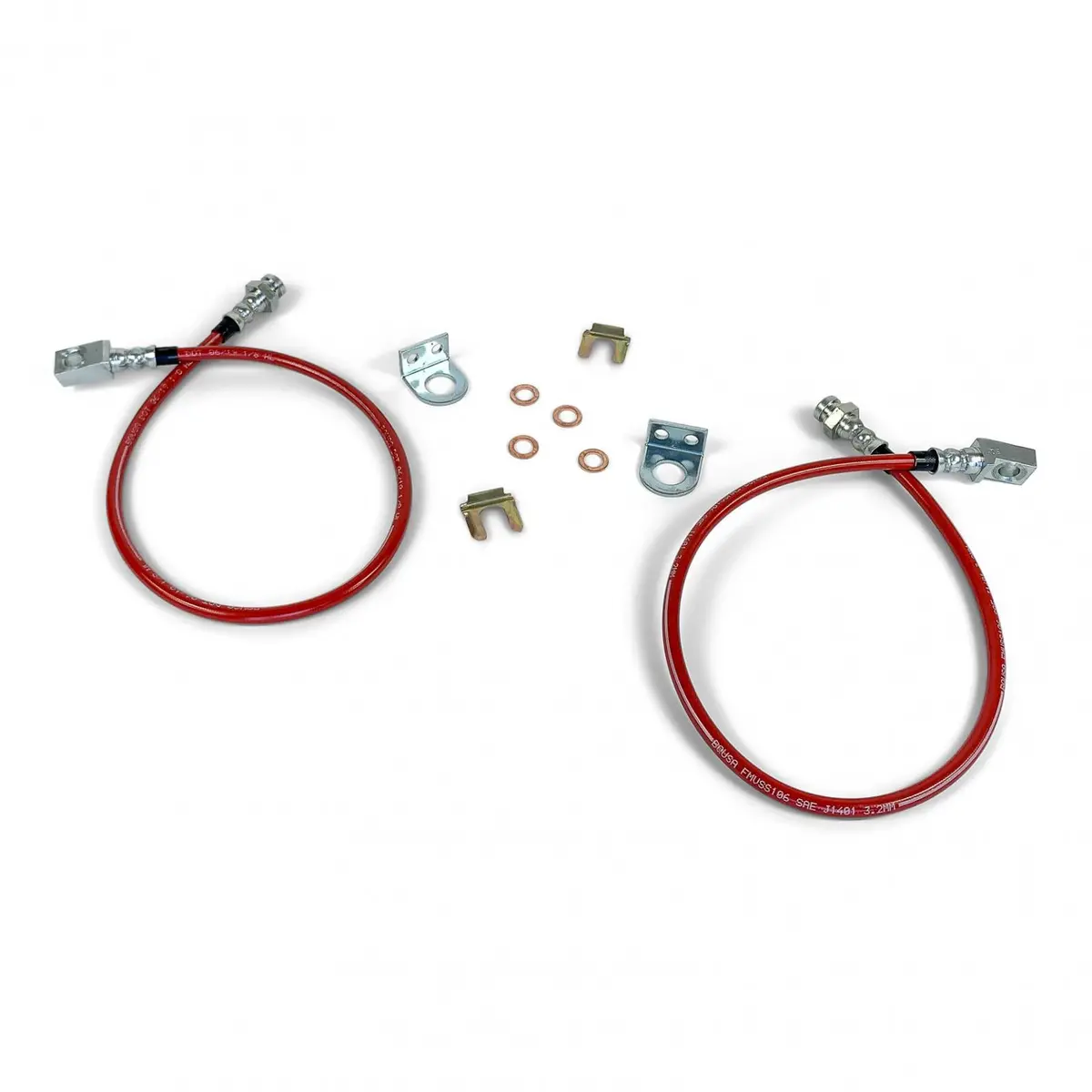 Jeep Front Brake Lines 1984-2006 Tj/Lj/Xj/Zj Clayton Off Road 1