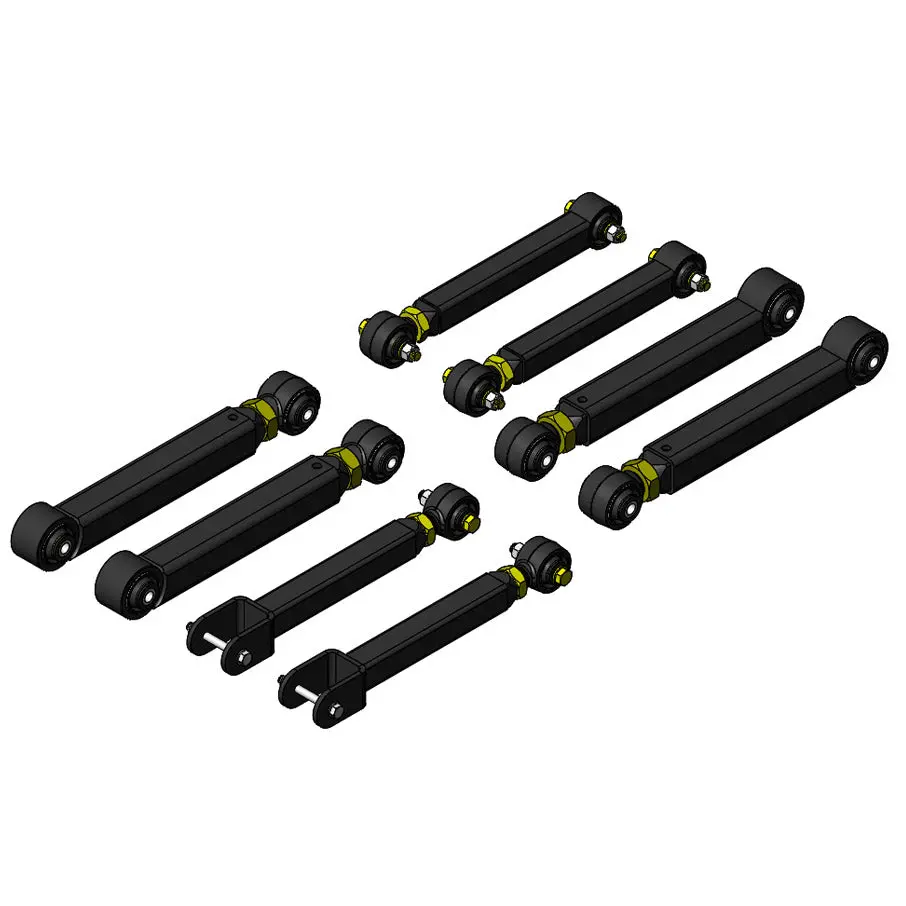 Jeep Overland+ Short Control Arm Kit 93-06 Tj/Lj/Zj Clayton Off Road 1