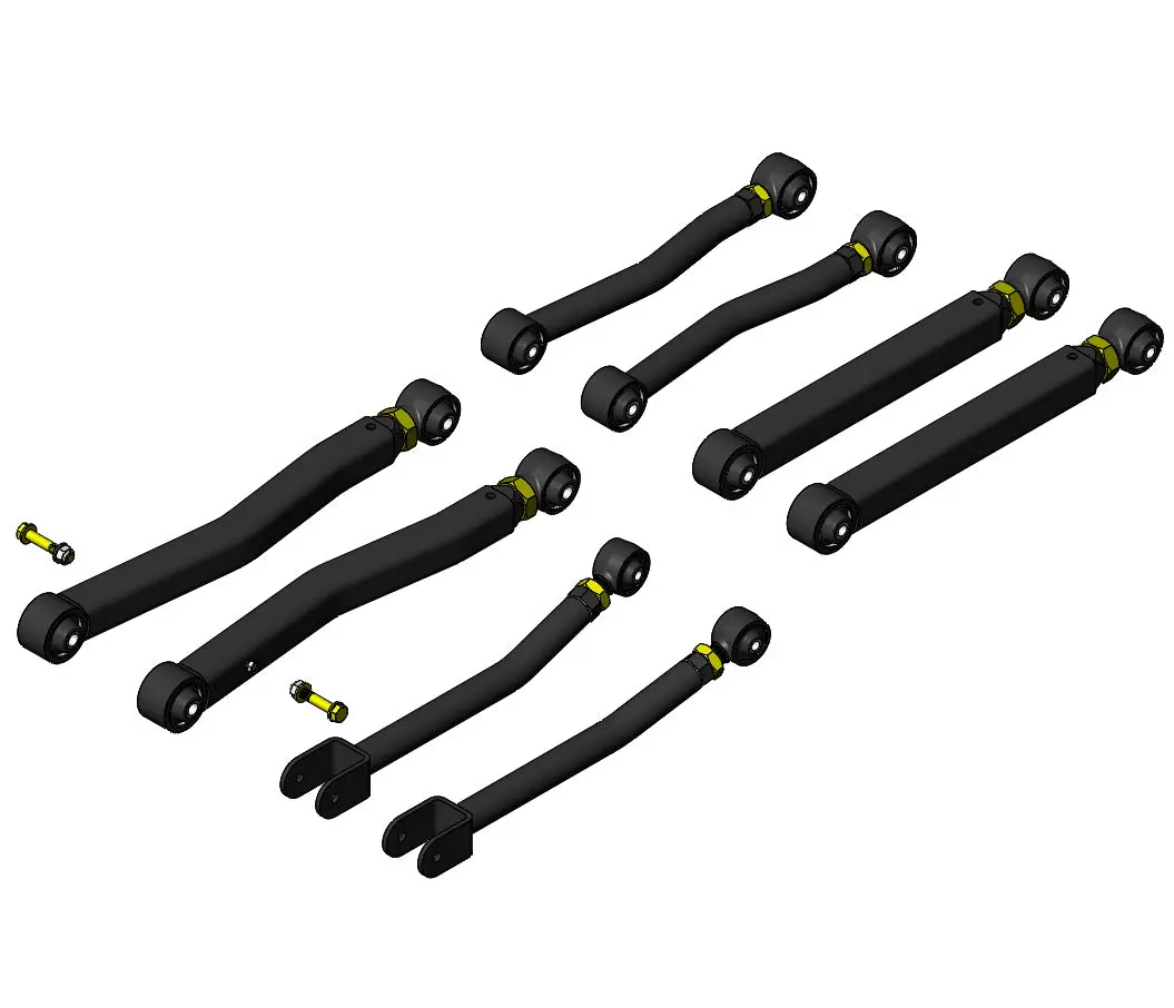 Jeep Wrangler Overland Plus Control Arm Kit 18 And Up Jl Clayton Off Road 1