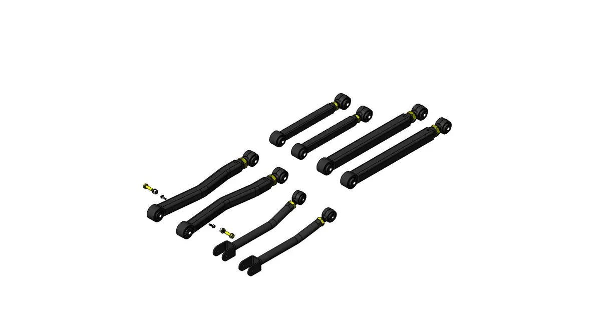 Jeep Gladiator Overland+ Short Control Arm Kit 2020+ Jt Clayton Off Road 1