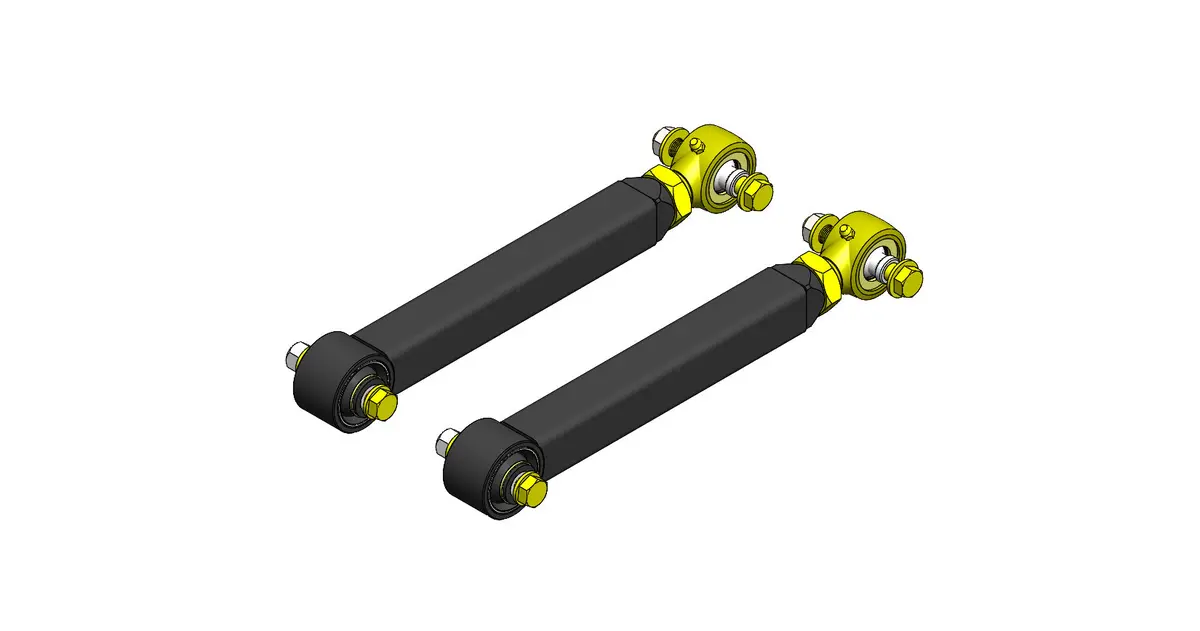 Jeep Short Rear Upper Control Arms 1993-2006 Tj/Lj/Zj Clayton Off Road 1