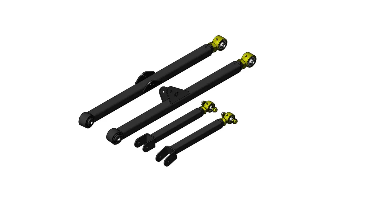 Jeep Wrangler Long Front Control Arm Kit For 07-18 Wrangler Jk Clayton Offroad 1