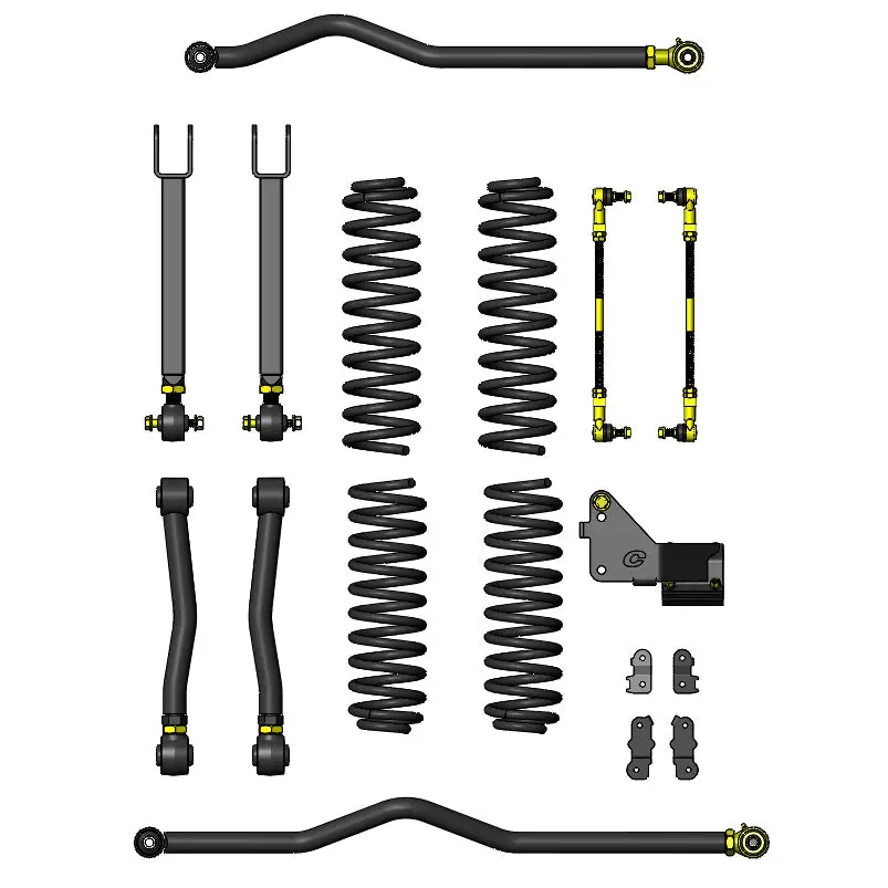 Jeep Wrangler 3.5 Inch Entry Level Lift Kit 07-18 Jk 2 Door Clayton Off Road 1