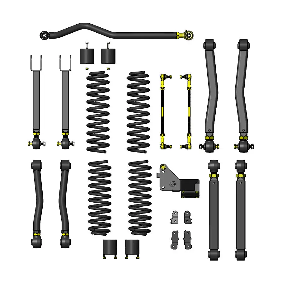 Jeep Wrangler 2-5 Inch Overland Plus Lift Kit 07-18 Jk Clayton Off Road 1