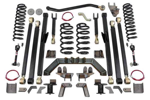 Jeep Wrangler 5.5 Inch Long Arm Lift Kit W/Rear 5 Inch Stretch 1997-2006 Tj Clayton Off Road 1