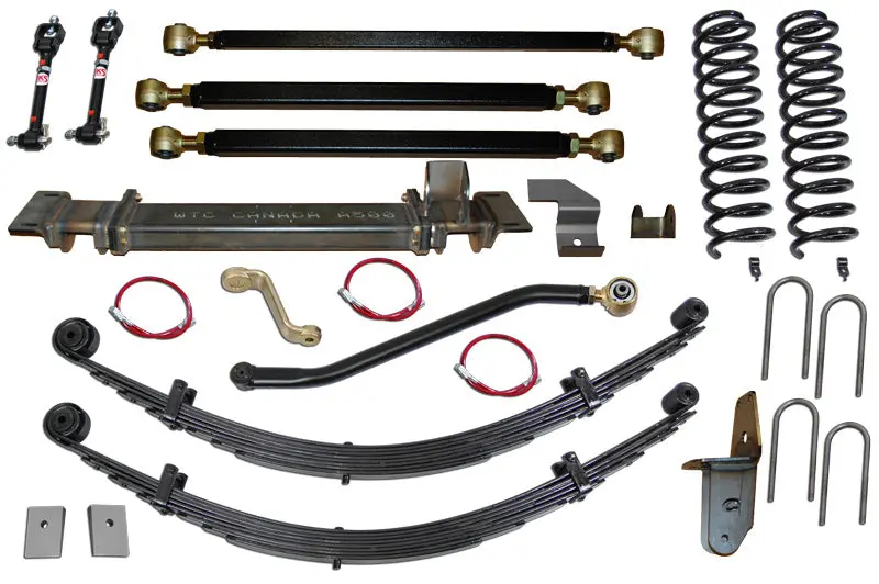 Jeep Cherokee 6.5 Inch Pro Series 3 Link Long Arm Lift Kit 84-01 Xj Clayton Off Road 1