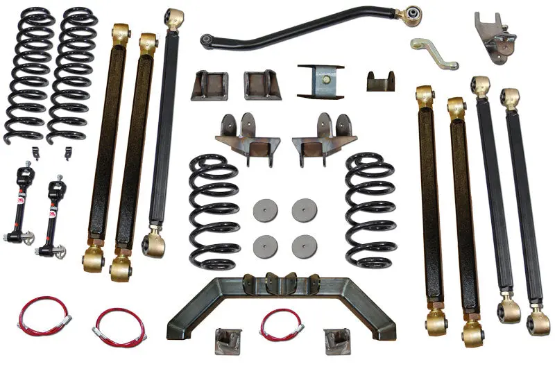 Jeep Wrangler 5.5 Inch Pro Series 3 Link Long Arm Lift Kit 2004-2006 Lj Clayton Off Road 1