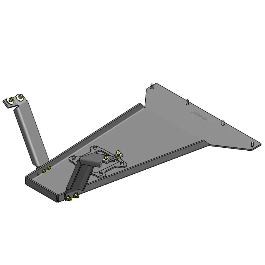 Jeep Wrangler Engine Skid Plate 07-18 Jk Clayton Off Road 1
