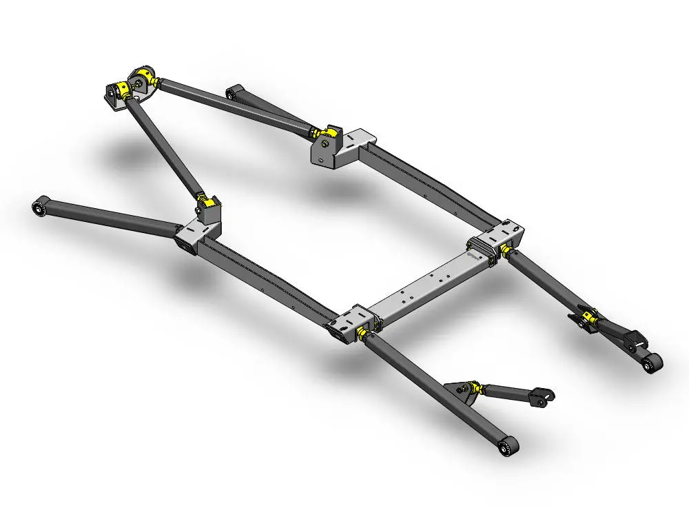 Jeep Grand Cherokee Long Arm Upgrade Kit 99-04 Wj Clayton Off Road 1