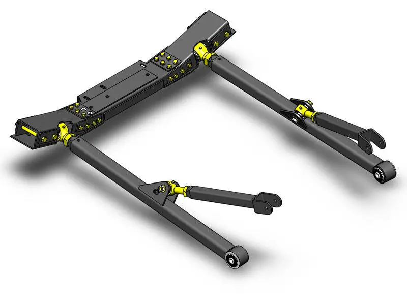 Jeep Wrangler Front Long Arm Upgrade Kit 07-18 Jk Clayton Off Road 1