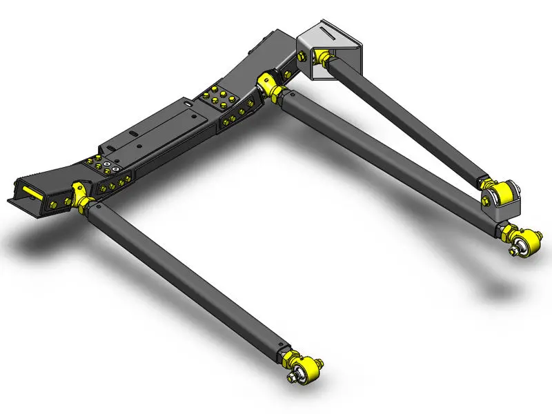 Jeep Wrangler Pro Series 3 Link Front Long Arm Upgrade Kit 07-18 Jk Clayton Off Road 1
