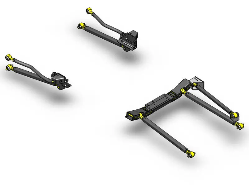 Jeep Wrangler Pro Series 3 Link Long Arm Upgrade Kit 07-18 Jk Clayton Off Road 1