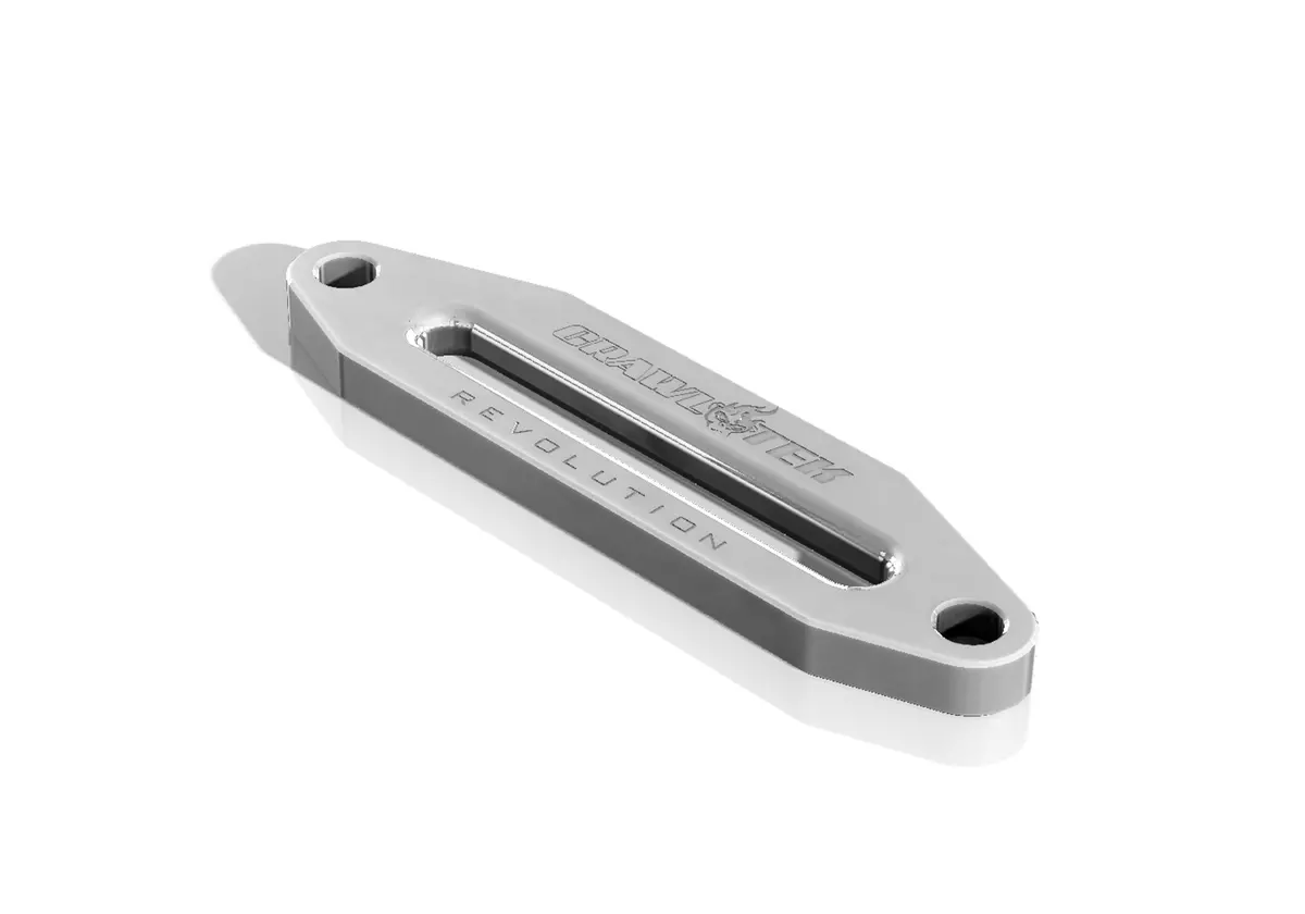 Crawltek Revolution Aluminum Hawse Fairlead - Bare Aluminum 1