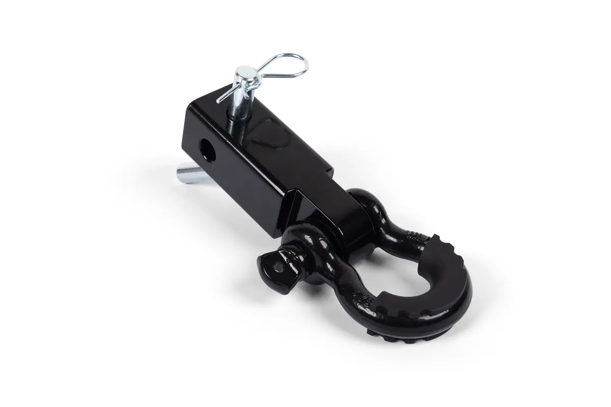 Hitch Insert W/ Shackle Point - Black Isolator 1