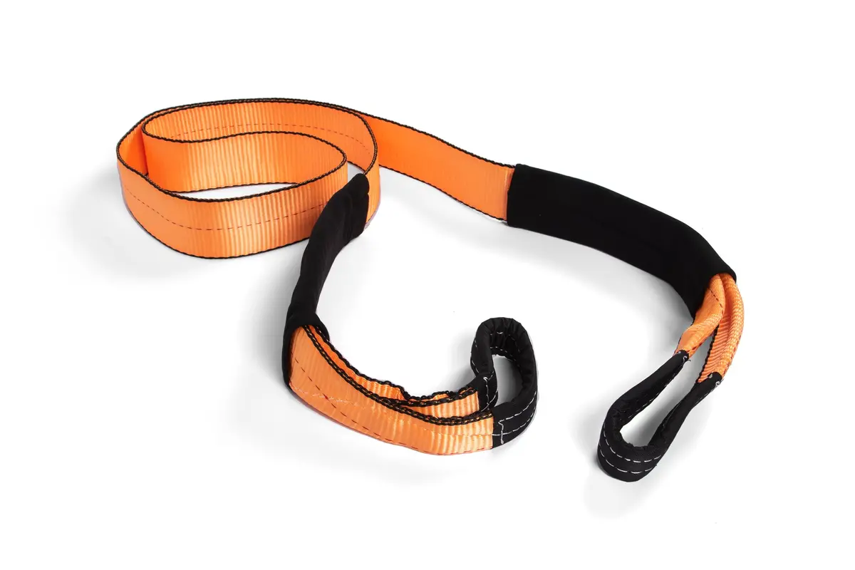 Tree Saver Strap - 3" X 10" Polyester - Orange 1
