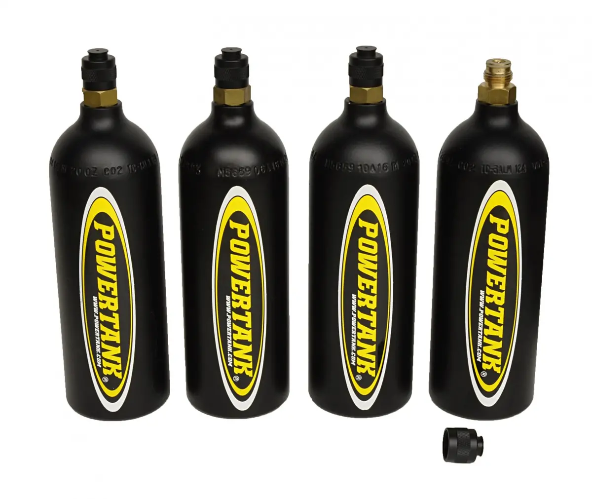 Co2 Bottle 1.25 Lb Pin Valve Bottle Set Of 4 Power Tank 1