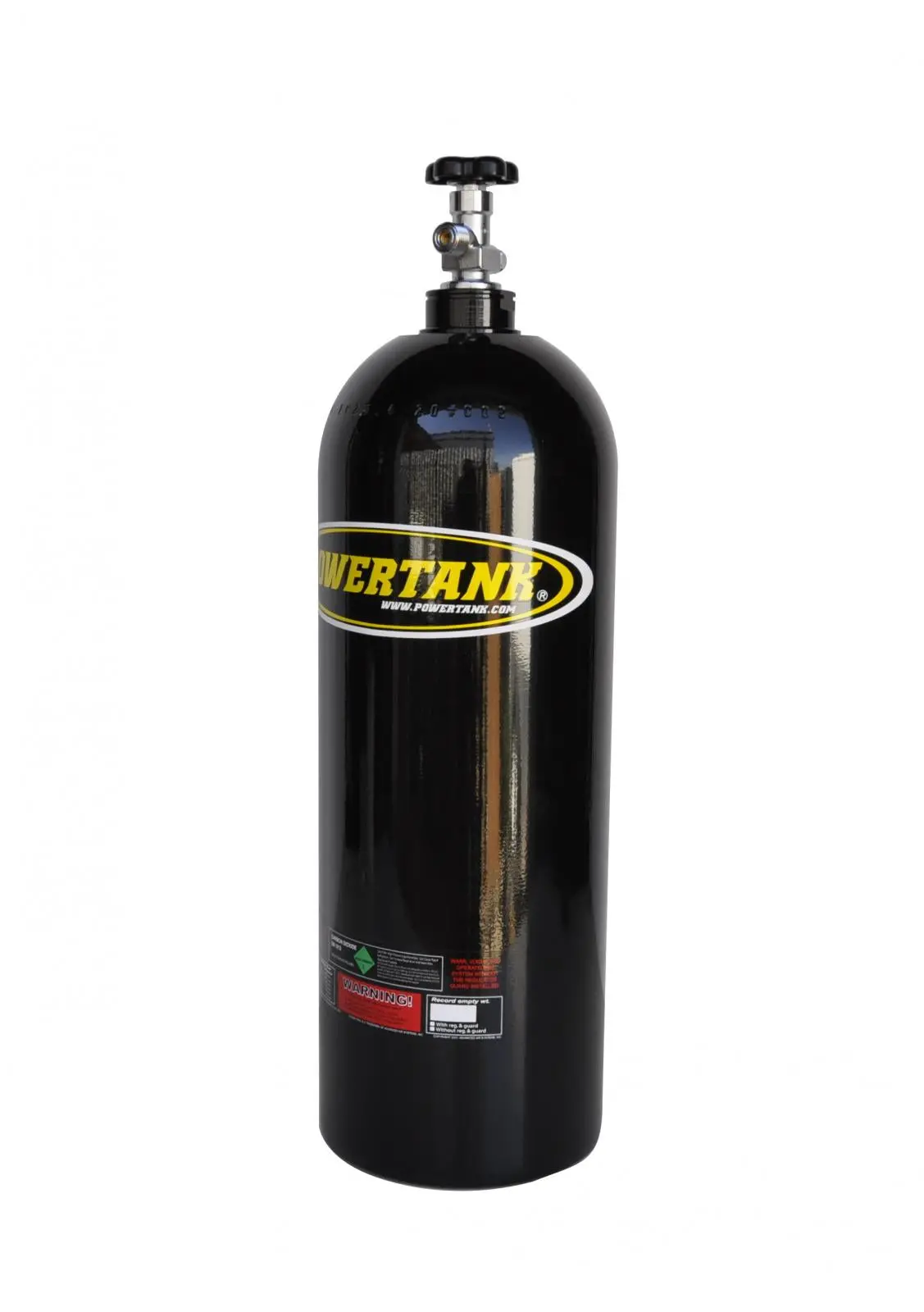 Co2 Tank 20 Lb W/Valve Gloss Black Power Tank 1
