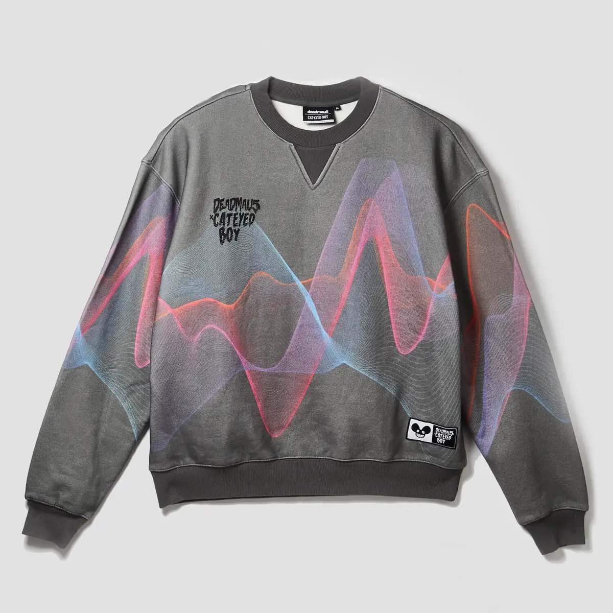 Deadmau5 + Cat Eyed Boy Drip Crew Sweatshirt 1