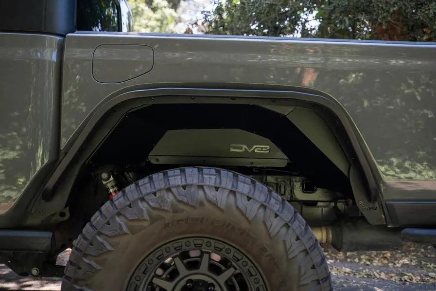Jeep Gladiator Rear Inner Fenders For 20-Pres Gladiator Black 1