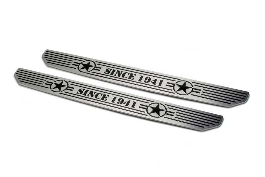 Jeep Jl Front Sill Plates 18-Pres Wrangler Jl 2/4 Door 1