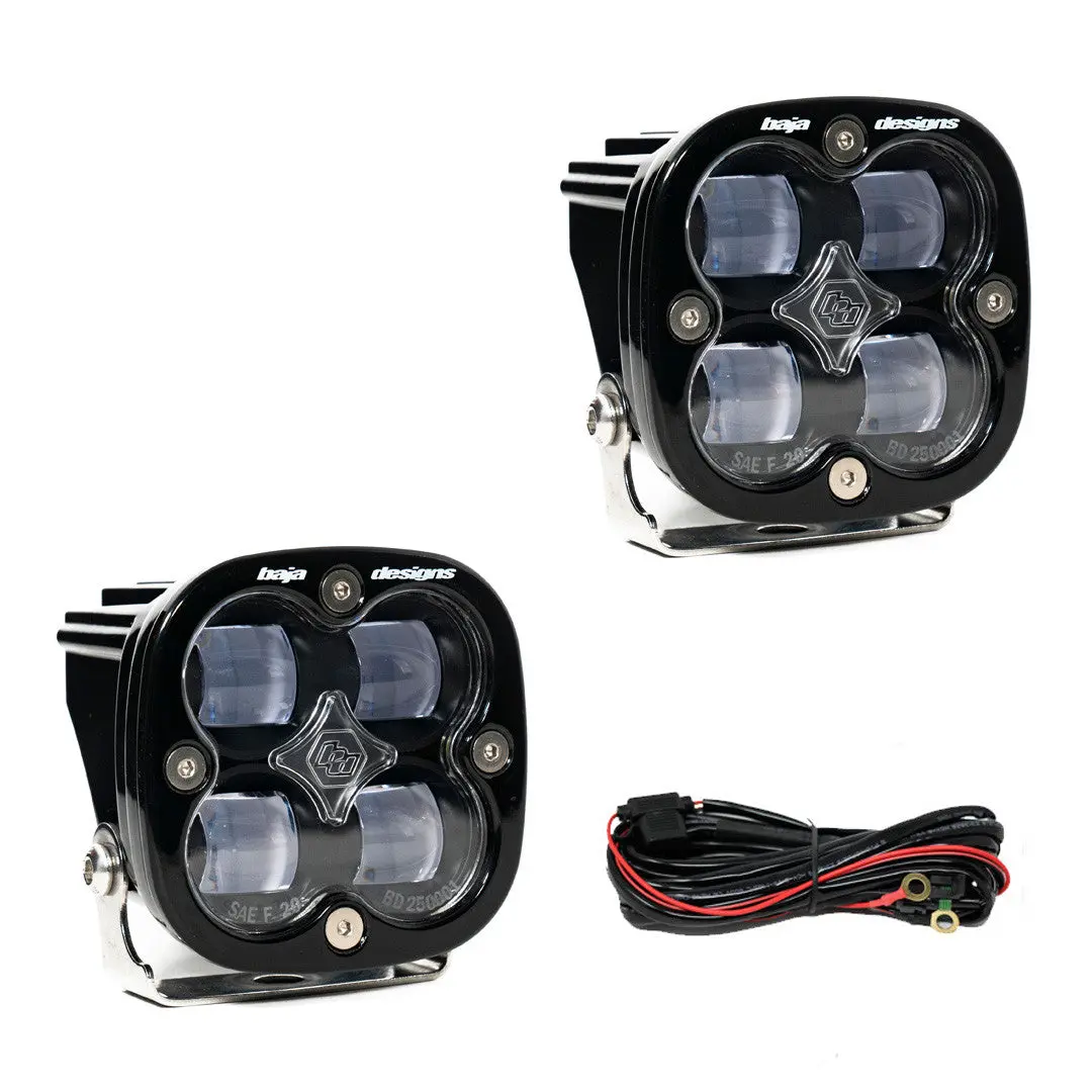 Baja Designs Squadron Sae Led Auxiliary Light Pod Pair - Universal 1