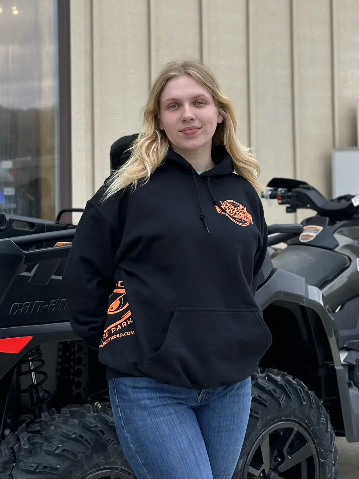 Badlands Black/Orange Hip Hoodie 1