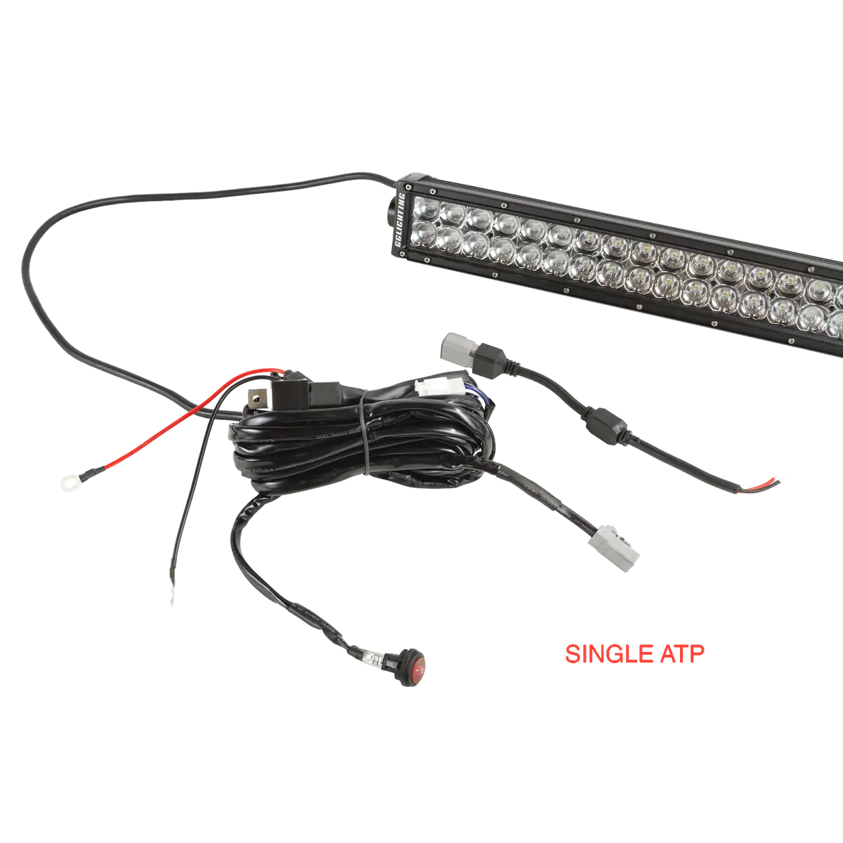 Single Offroad Light Relay Harness 1