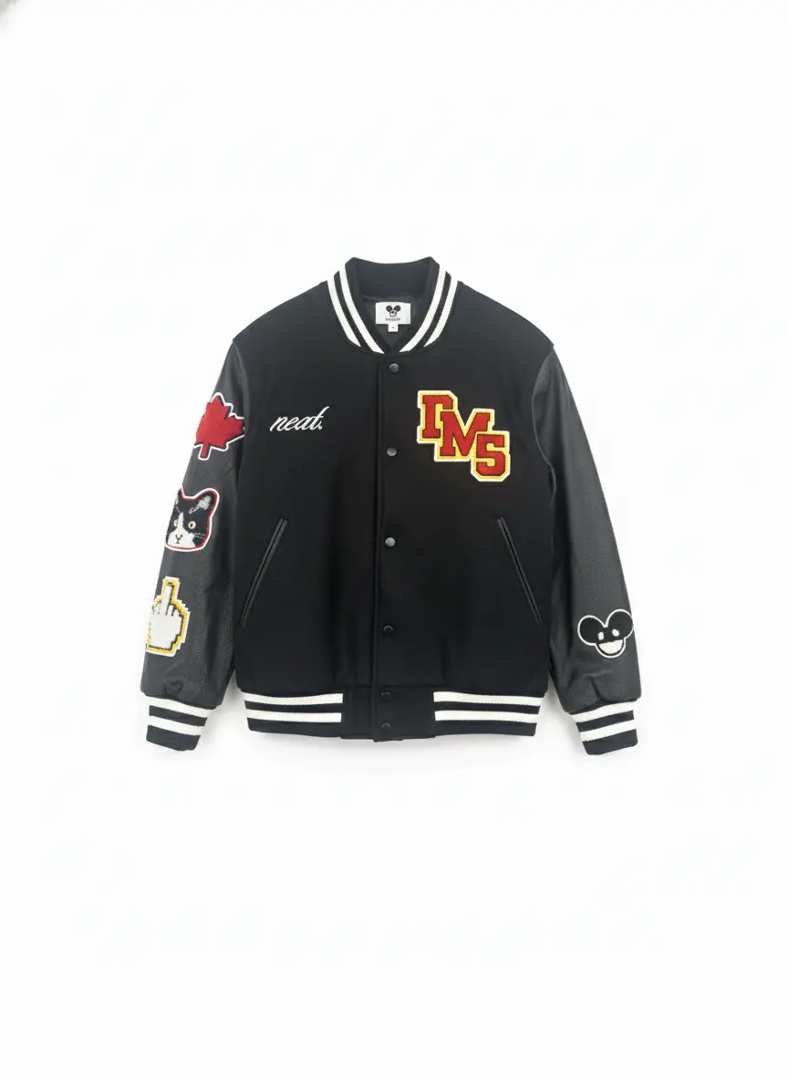 Leather Varsity Jacket 1