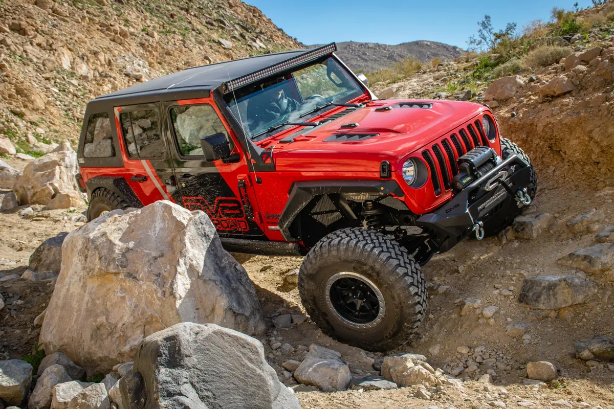 Rubicon Replica Hood 18-Present Wrangler Jl All Models Dv8 Off Road 1