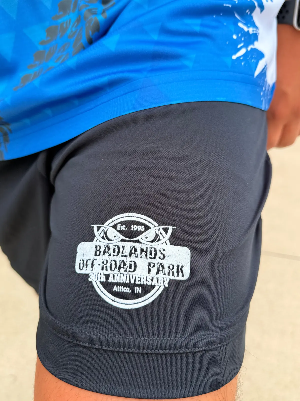 Badlands 30Th Anniversary Men Shorts- Black 1