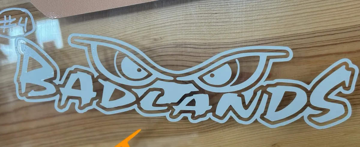 Badlands Original Eyes Decal 12