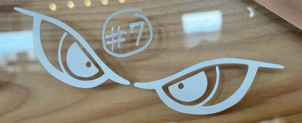 Badlands Eyes Decal 6