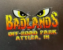 Badlands Logo 3D Sticker 1