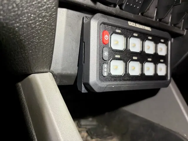 8-Gang Rocker Switch Panel Mount 1