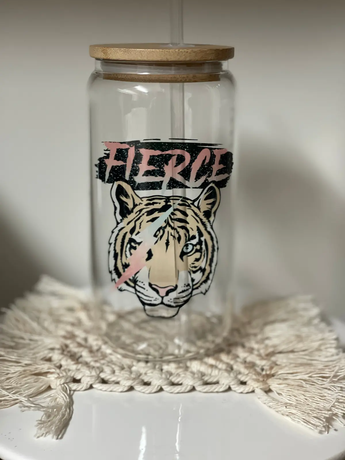 Fierce | Eye Of The Tiger | | Beer Can Glass | Let's Do This 1