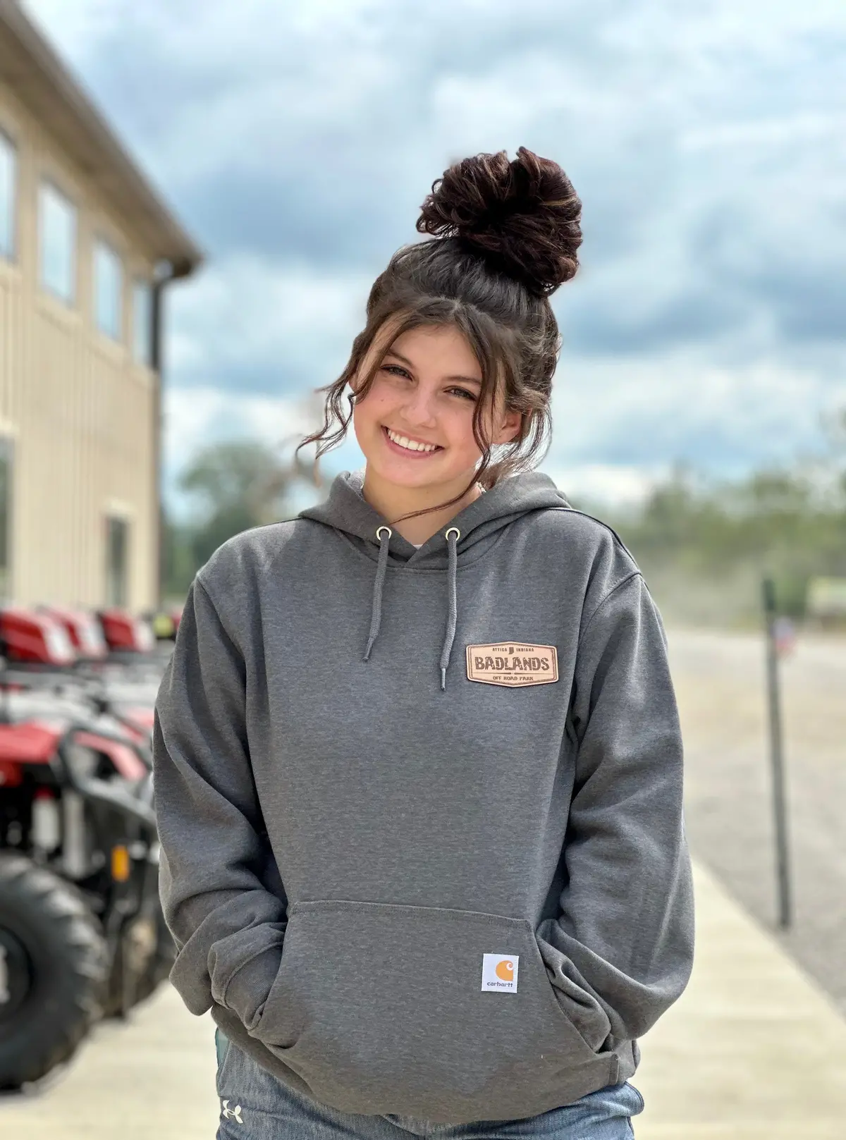 Badlands Carhartt Patch Hoodie 1