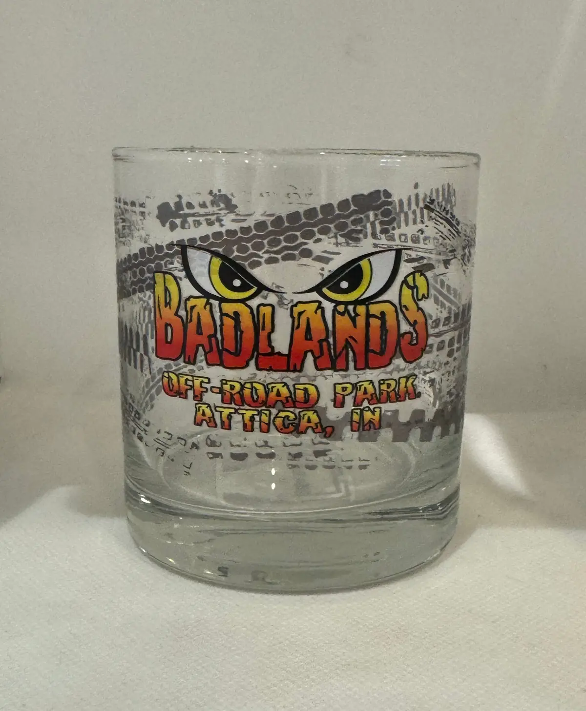 Badlands On The Rocks Glass 1