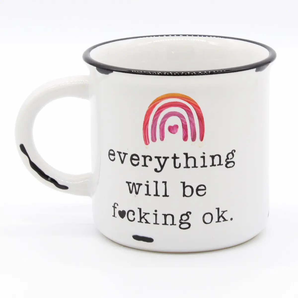 Everything Ok_White | Instock Rts Mugs | Coffee Mugs | Idgaf | Sale 1