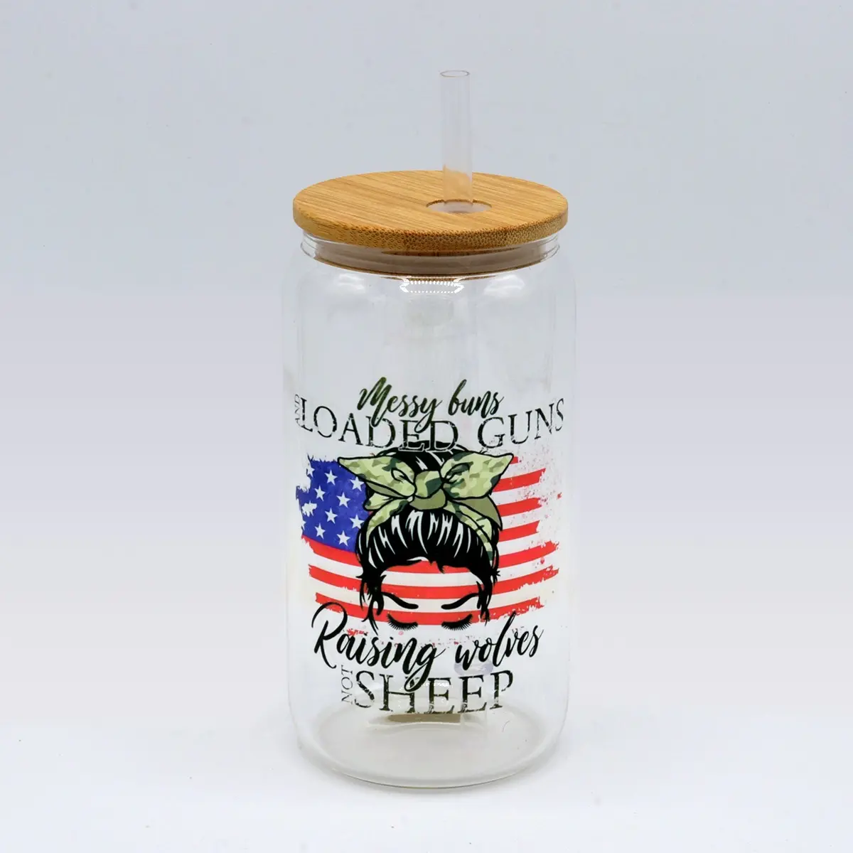 2Nd Amendment | Wolves Not Sheep| Messy Bun | Strong Kidspatriotic 1