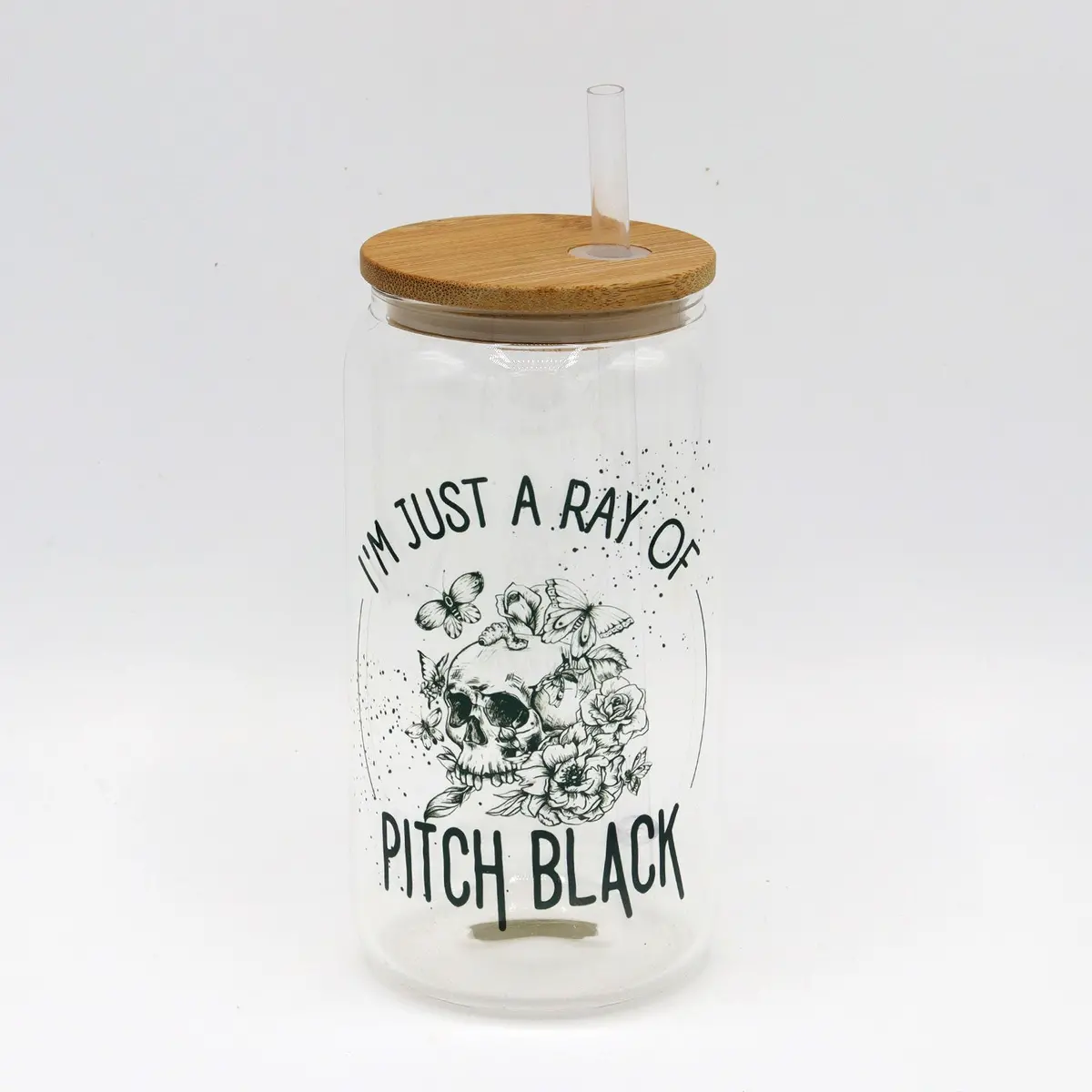 Ray Of Pitch Black | Sunshine | Beer Can Glass | Cup 1