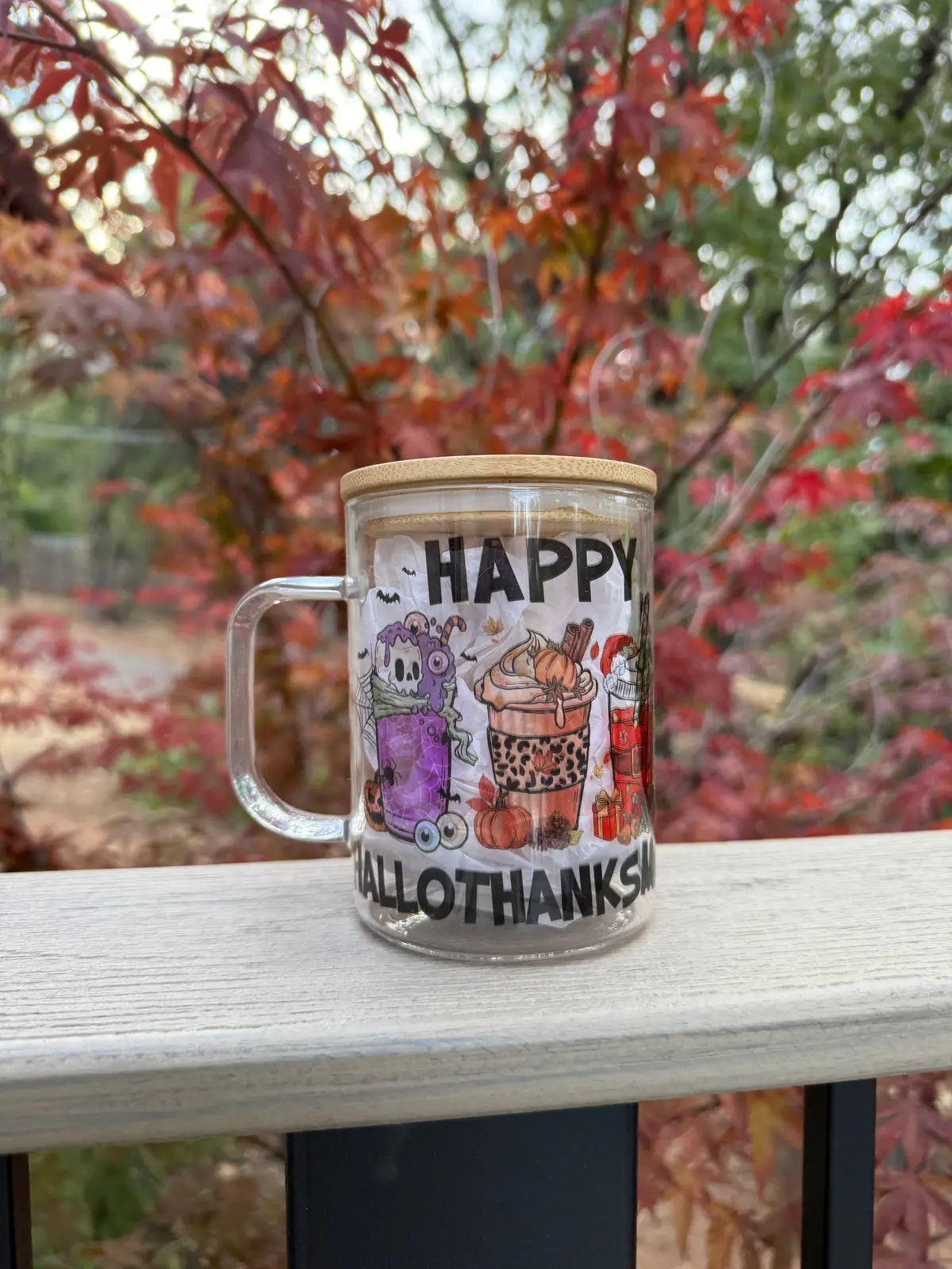 Hallothanksmas | Fall Vibes | Christmas | Halloween | Turkey Dat | Instock 1