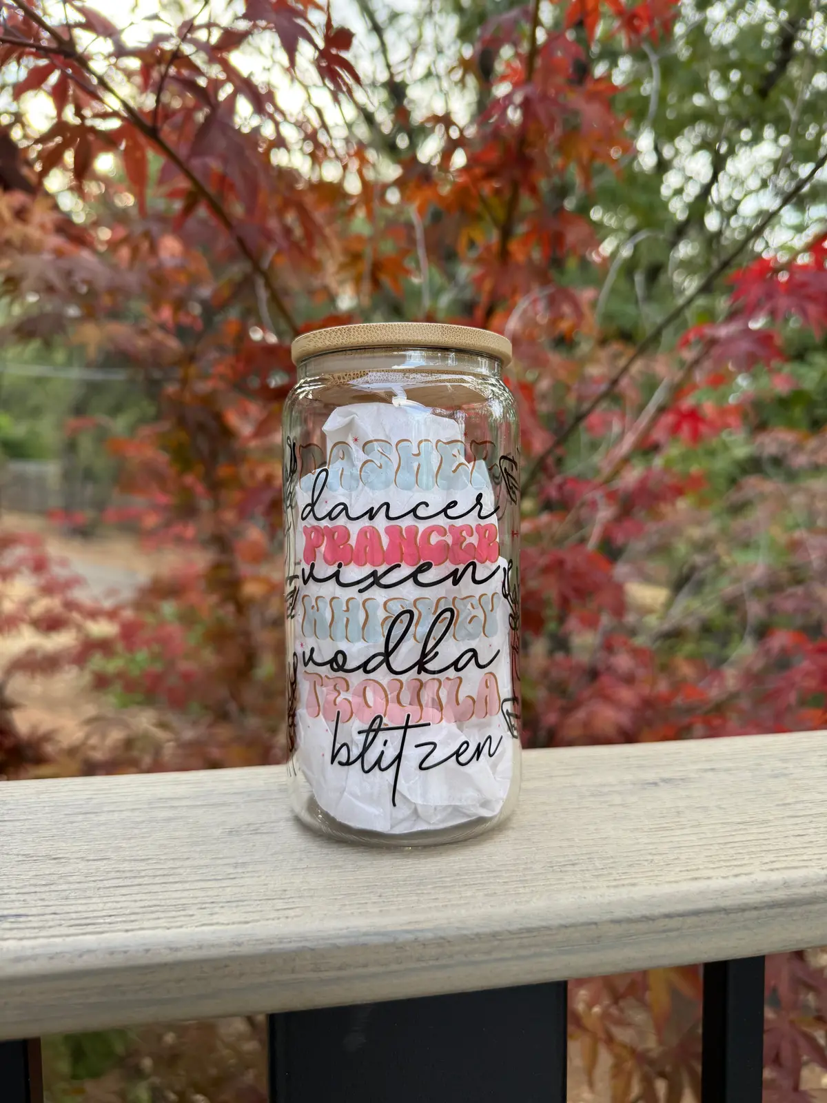 Vodka | Tequila | Dasher | Reindeer | Santa Claus | Instock 1