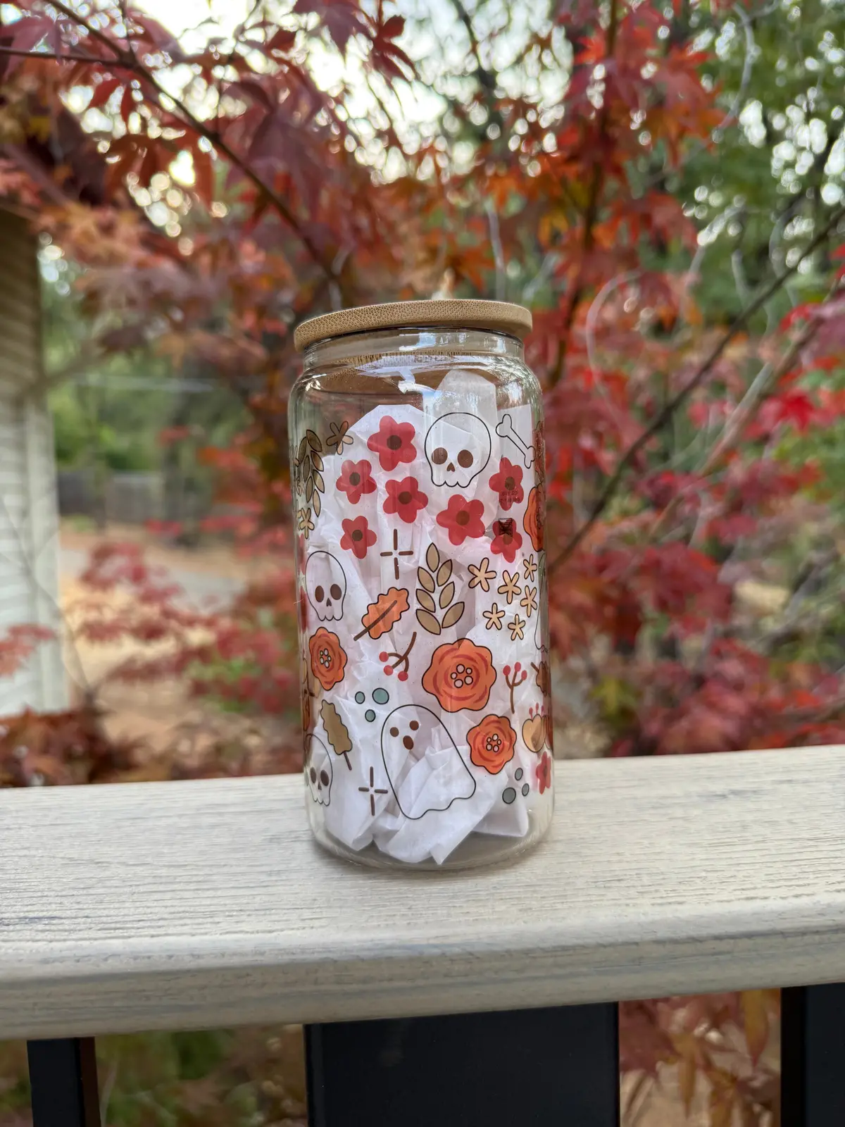 Floral Halloween | Happy Halloween | Boho | Pumpkin Season | Instock 1