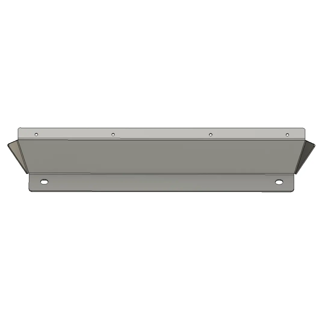 Jeep Jk Gauntlet Series Front Bumper Skid Plate 1