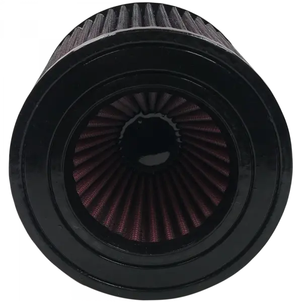 Air Filter For Intake Kits 75-2557 Oiled Cotton Cleanable 7 Inch Red 1