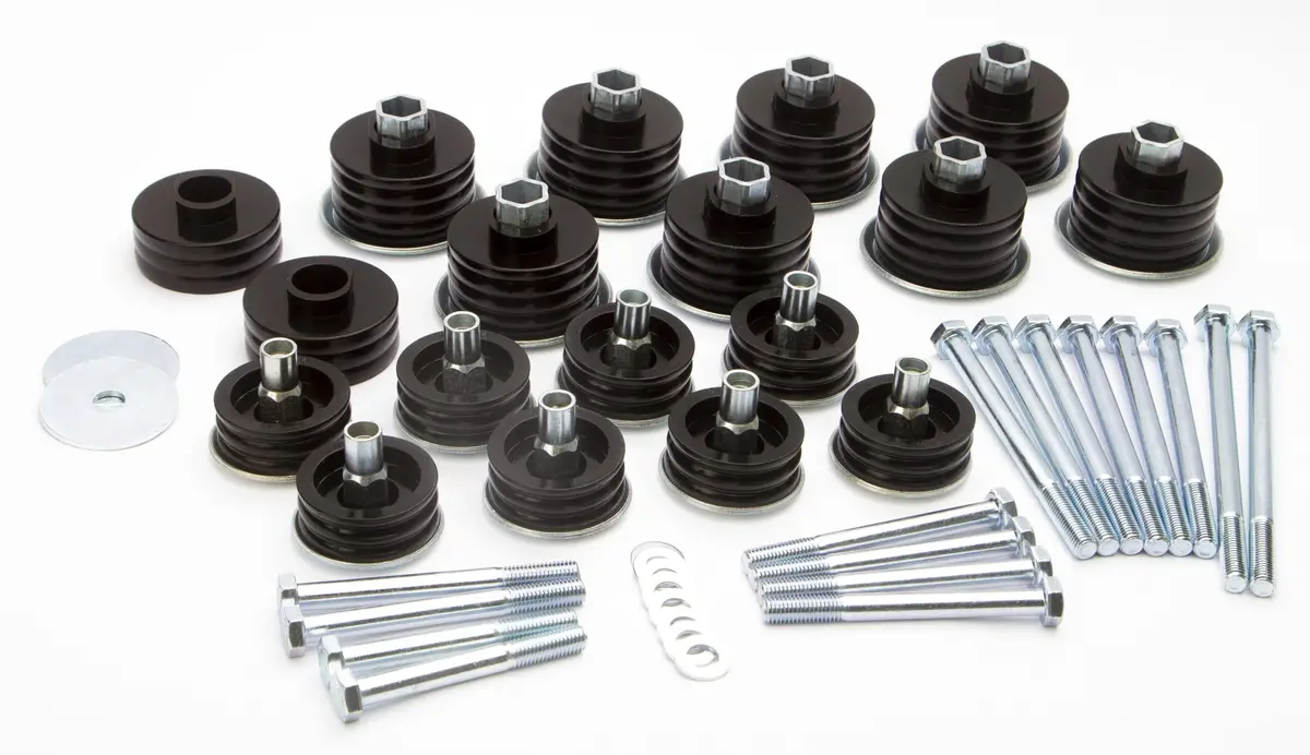 Ford F-250,F-350 Body Bushings 08-16 Ford F-250 F-350 Steel Sleeves And Hardware Daystar 1